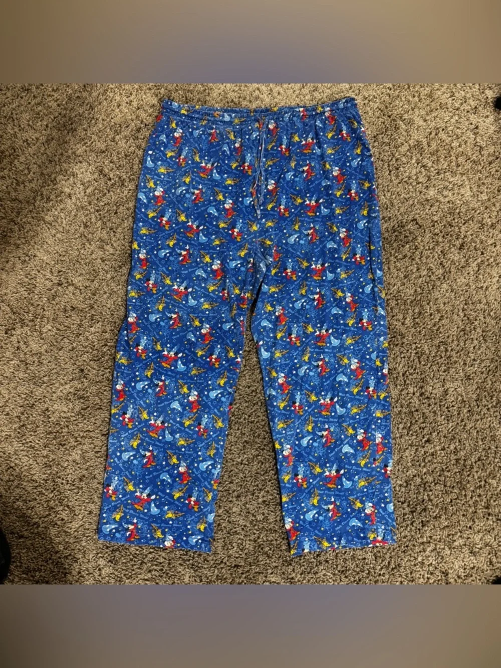 Vintage Fantasia Mickey Mouse Disney World Pajama Set - Picture 7 of 12